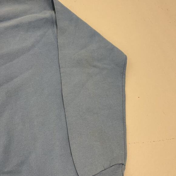 Vintage 90s Russell Athletic Light Blue Blank Sweatshirt - Picture 3 of 4